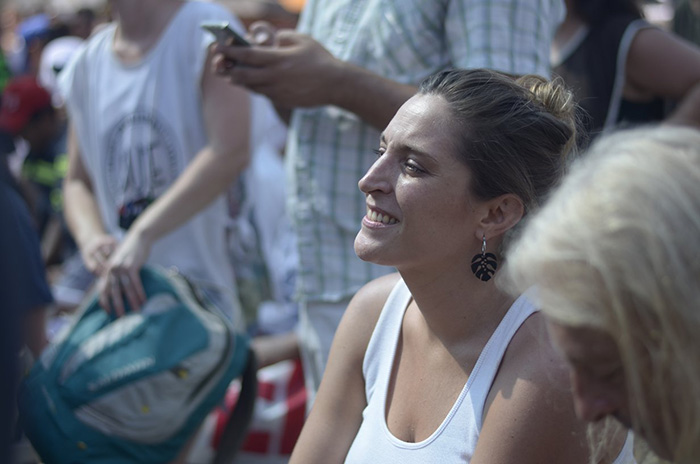 Manuela Castañeira participó del Encuentro de Trabajadores en el Hospital Posadas